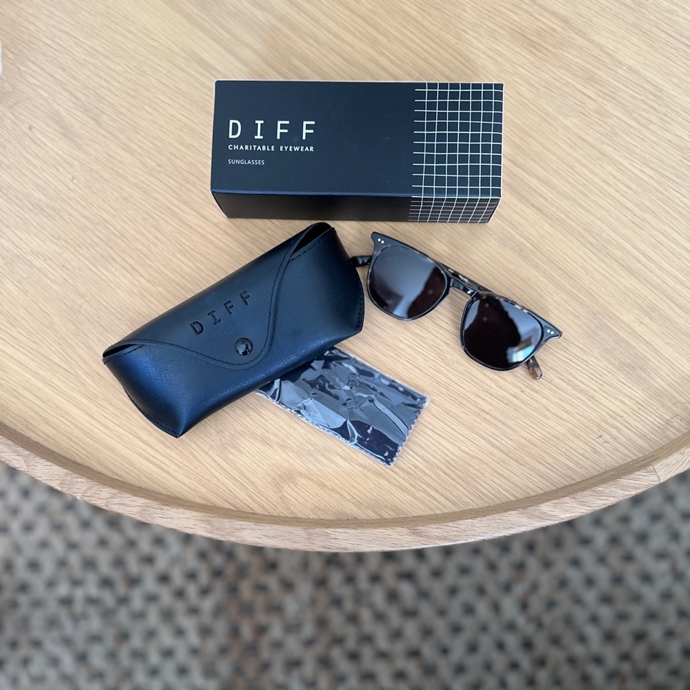 Brand new; never worn DIFF Sunglasses.